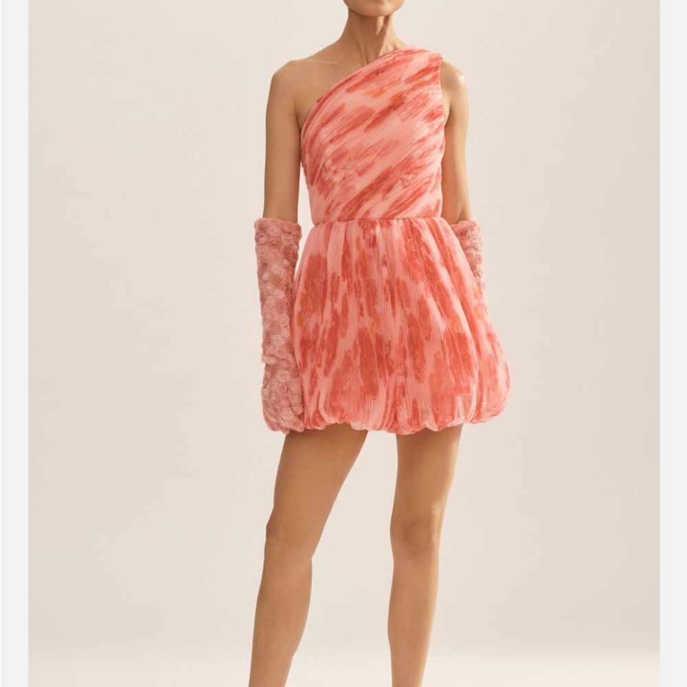 NWT Anthropologie Hutch One-Shoulder Floral Romper - Picture 3 of 7